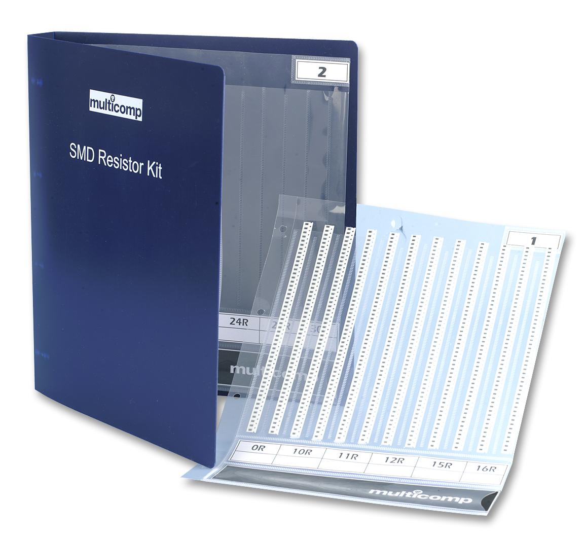 MC0805WAFE024KIT RESISTOR KIT, 0805, E24, 1% MULTICOMP PRO