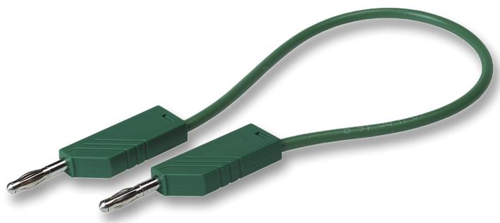 934093104 TEST LEAD, GRN, 1.5M, 60V, 16A HIRSCHMANN TEST AND MEASUREMENT