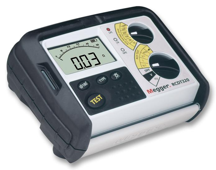 RCDDT320-EN-BS TESTER, RCD MEGGER
