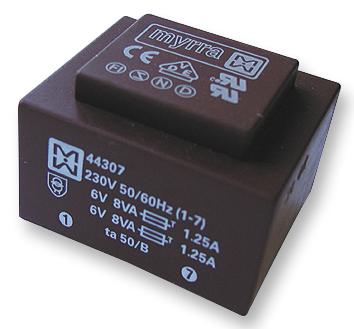 44306 TRANSFORMER 16VA 24V MYRRA