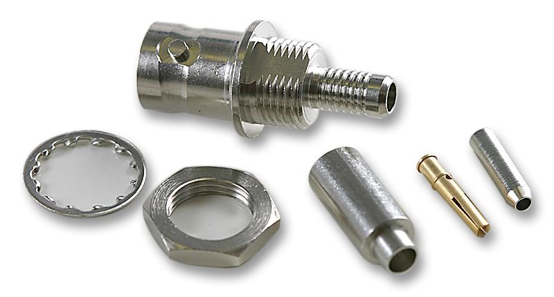 R141306000 RF COAXIAL, BNC, STRAIGHT JACK, 50OHM RADIALL