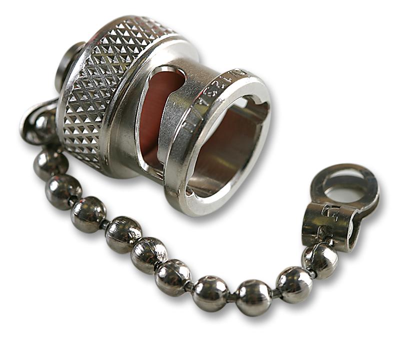 R141862000 CAP, BNC, MALE, SHORT CIRCUIT, CHAIN RADIALL