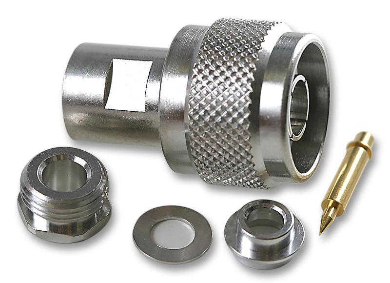 R161004000 RF COAXIAL, N, STRAIGHT PLUG, 50OHM RADIALL