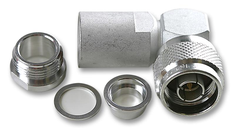 R161168000 RF COAXIAL, N, RIGHT ANGLE PLUG, 50OHM RADIALL