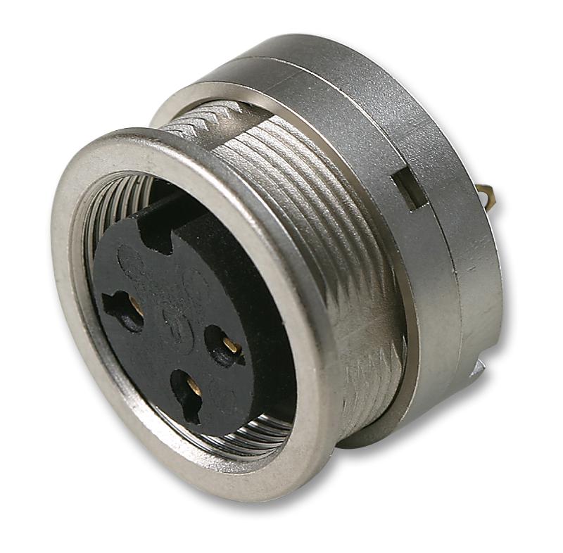 0304 08-1 SOCKET, PANEL MOUNT, 8WAY LUMBERG