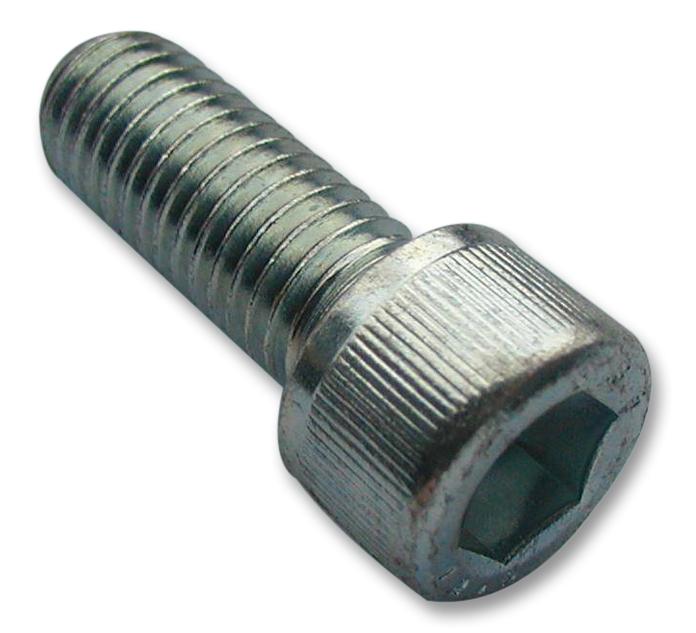 M4 50 SO12CS S100 SCREW SOCKET, CAP, M4X50, BLACK, PK100 TR FASTENINGS