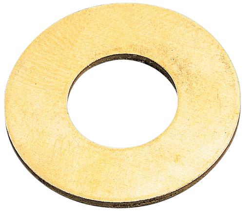 M3- FABRWAN100- WASHER, FORM A, BRASS, NP, M3, PK100 TR FASTENINGS