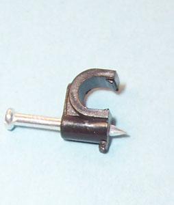 PPW00035 CABLE CLIP, POLYETHYLENE, 5MM, BLACK PRO POWER