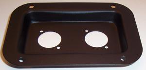 D0604K XLR CONNECTOR MOUNTING PLATE PENN ELCOM