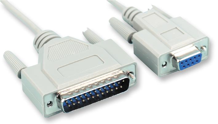 PSG90865 LEAD, 9WAY D FEMALE-25WAY D MALE 1M PRO SIGNAL