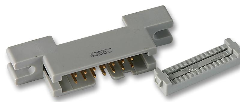 4614-6000 HEADER, IDC, LUGGED, 14WAY 3M