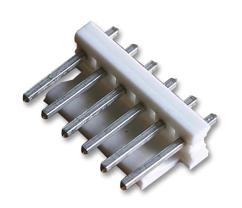 640445-6 HEADER, VERTICAL, 0.156", 6WAY AMP - TE CONNECTIVITY