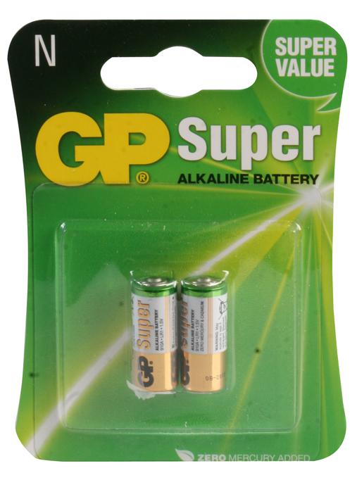 GP910A-C2 BATTERY, ALKALINE, N, PK2 GP BATTERIES