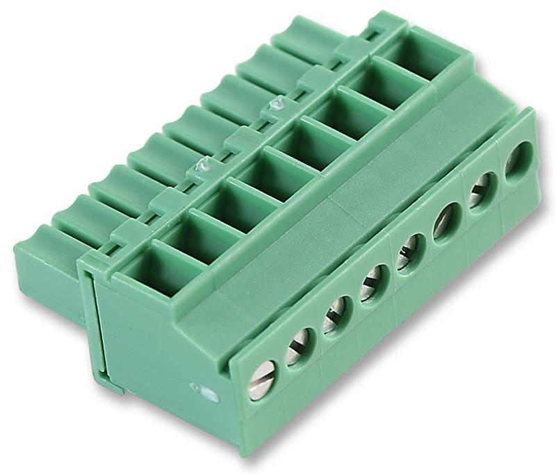 MCVW 1,5/8-ST-3,5 TERMINAL BLOCK, PLUGGABLE, 8POS, 16AWG PHOENIX CONTACT