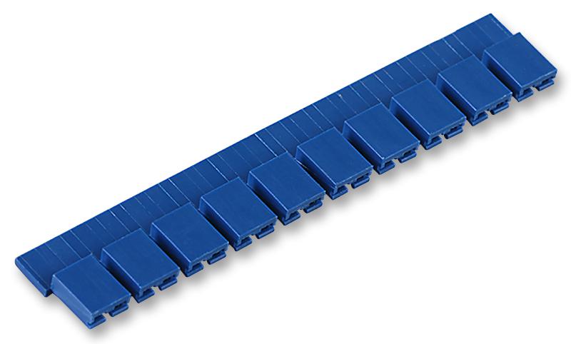 382811-2 LINK, SHORTING, BLUE, GOLD, PK10 AMP - TE CONNECTIVITY