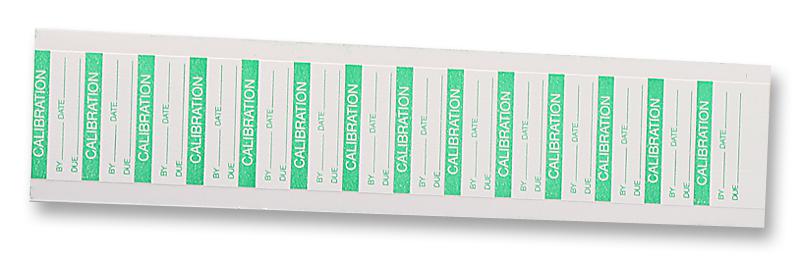 7827287 LABEL, CALIBRATED, WHT ON GRN, PK350 MULTICOMP PRO