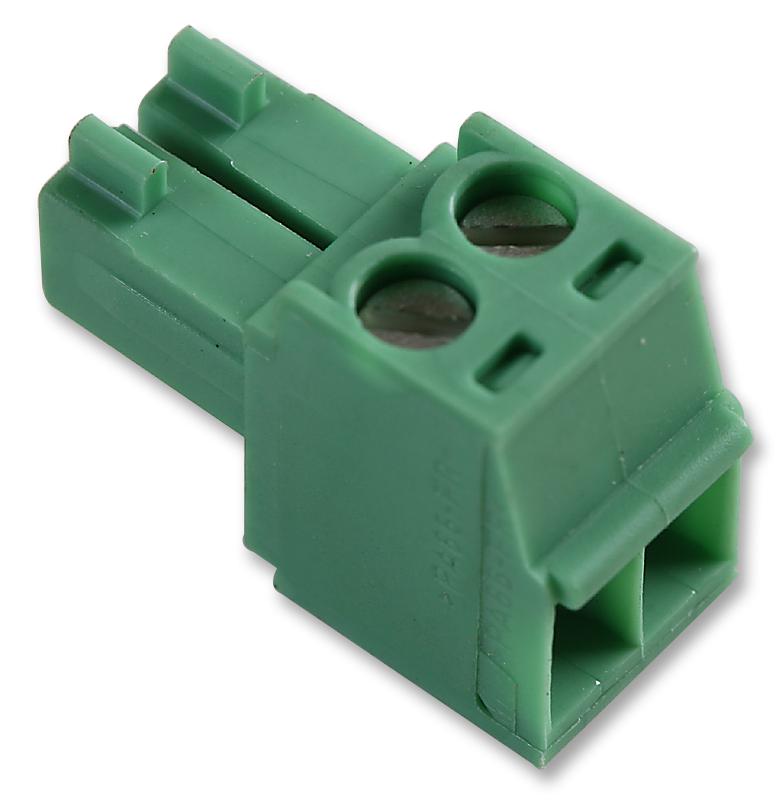 MC 1,5/2-ST-3,5 TERMINAL BLOCK, PLUGGABLE, 2POS, 16AWG PHOENIX CONTACT