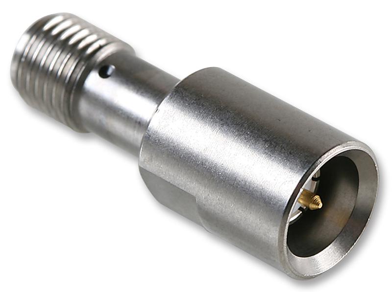 R125791501 ADAPTOR, SMA PLUG, SMA JACK, 50OHM RADIALL