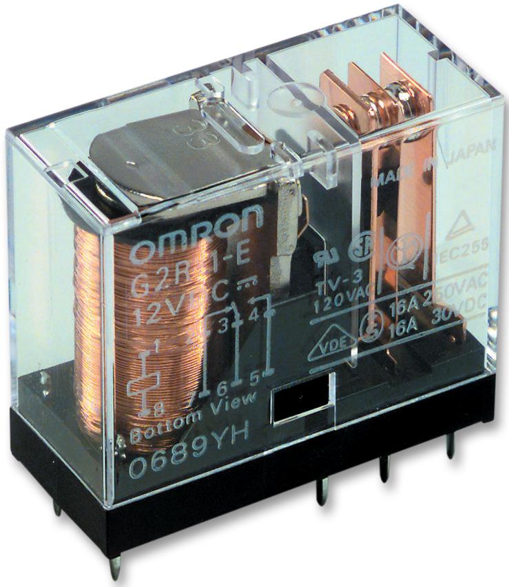G2R-14 DC24 RELAY, SPDT, 250VAC, 30VDC, 10A OMRON