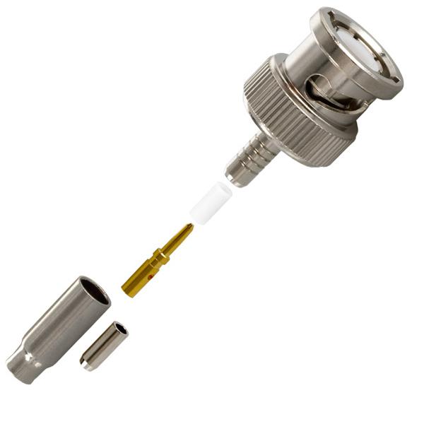 31-315 RF COAXIAL, BNC, STRAIGHT PLUG, 50OHM AMPHENOL RF