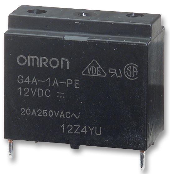G4A-1A-PE DC12 RELAY, SPST-NO, 277VAC, 30VDC, 23A OMRON