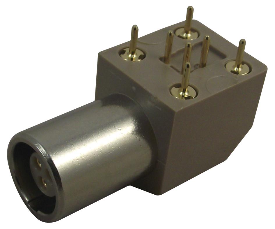 EPG.0B.303.HLN SOCKET, R/A, 0B, 3WAY LEMO