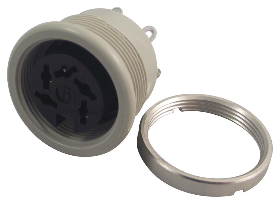 MAB 5100 60 SOCKET, DIN, PANEL, 60DEG, 5PIN HIRSCHMANN