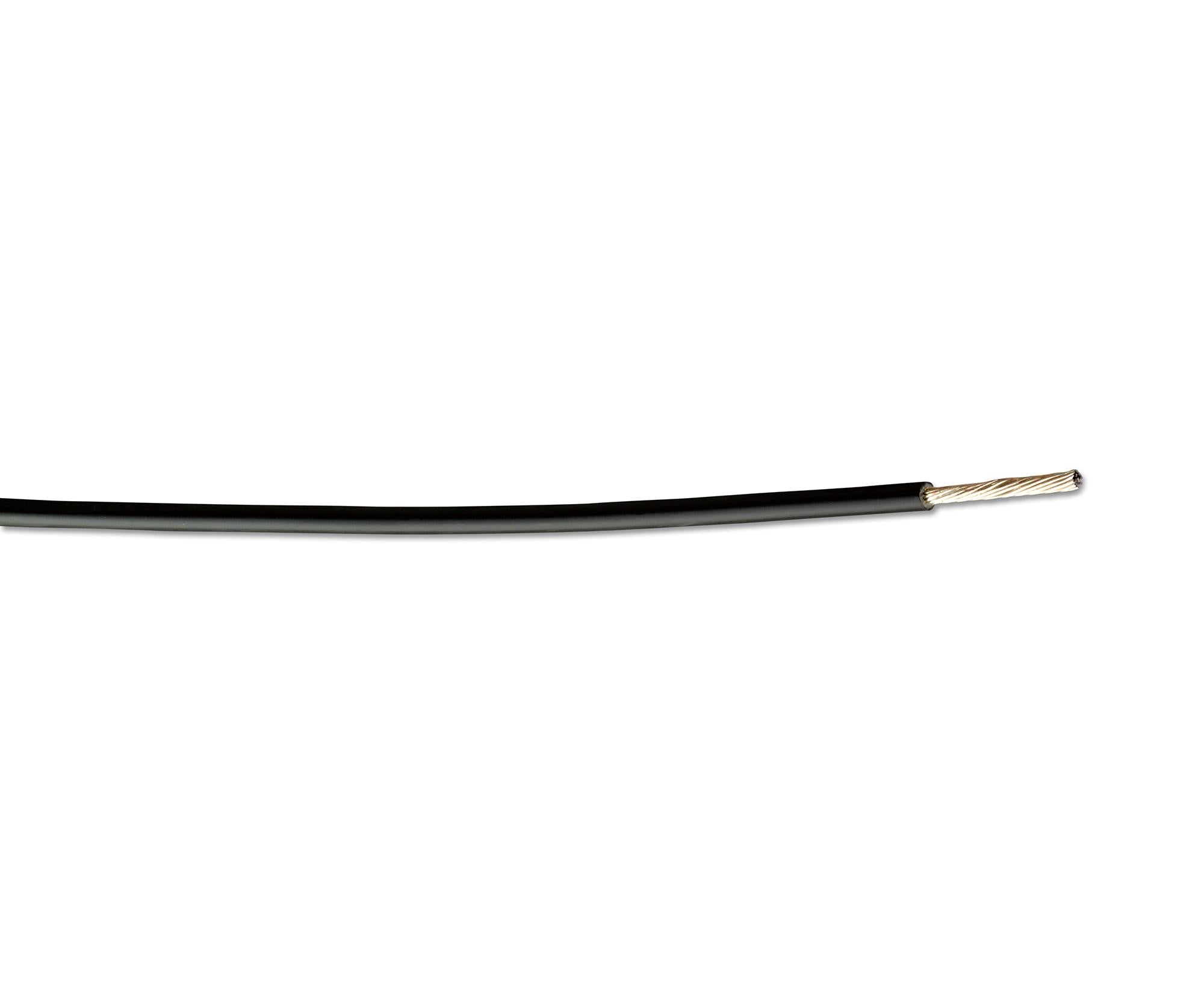 FLHTC0311-0.50-0 WIRE, FLEXLITE, BLACK, 0.5MM, 100M RAYCHEM - TE CONNECTIVITY