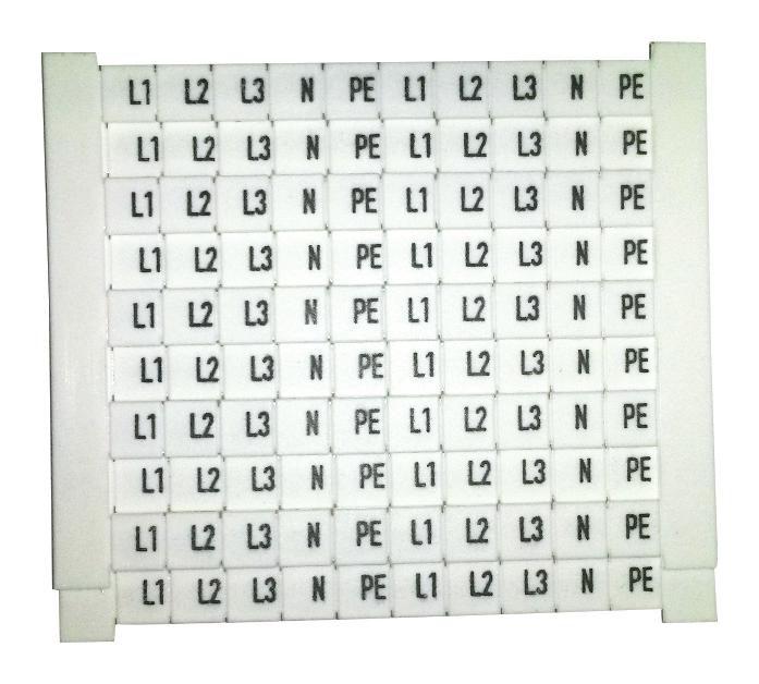 DEK 5 FWZ L1-PE MARKER, MIXED, PK500 WEIDMULLER