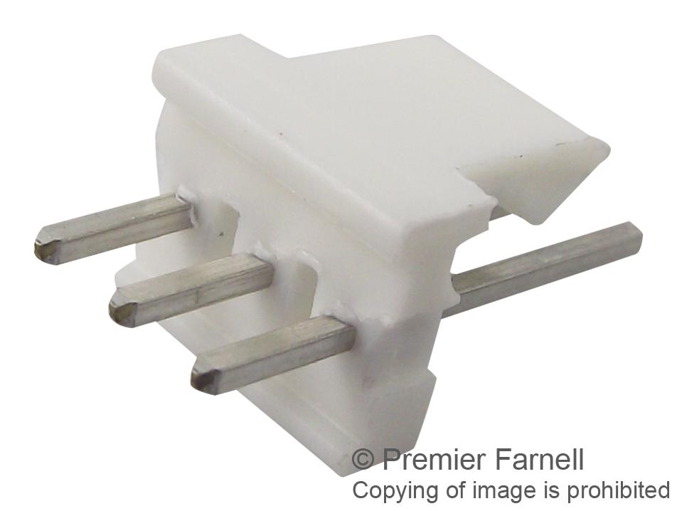 640456-3 HEADER, THT, VERTICAL, 2.54MM, 3WAY AMP - TE CONNECTIVITY