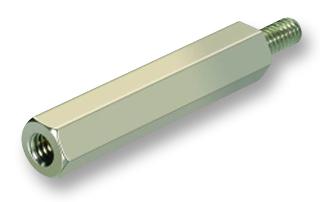 R40-3002002 STANDOFF, HEX M-F, BRASS, M4, 28MM HARWIN