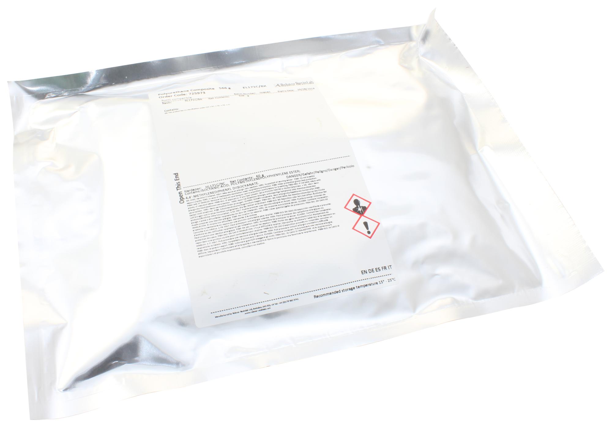 EL171C/566 RESIN, POLYURETHANE, TWIN PACK, 566G ROBNOR