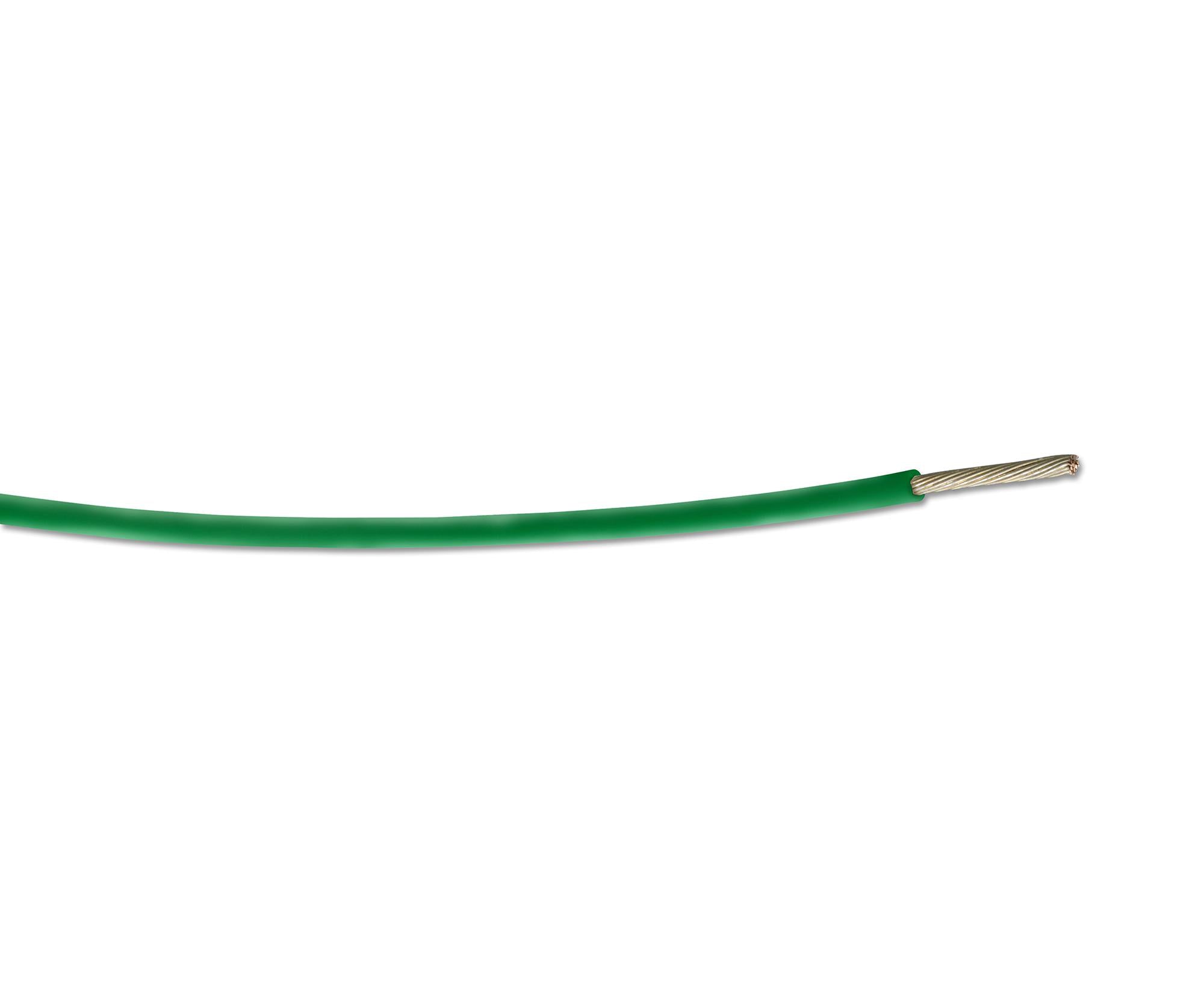 FLDWC0311-0.25-5 WIRE, GREEN, 0.25MM, 100M RAYCHEM - TE CONNECTIVITY