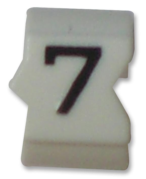 STD06W-7 CABLE MARKER, E, SIZE6, 7, PK30 RAYCHEM - TE CONNECTIVITY