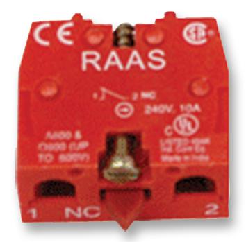 RAS-BCBNC CONTACT BLOCK, 1NC MULTICOMP