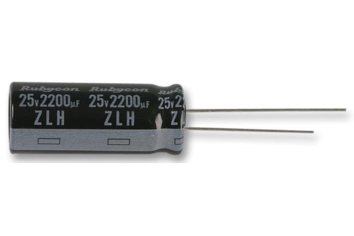 10ZLH330MEFC6.3X11 CAP, 330µF, 10V, 20% RUBYCON