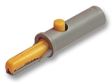 930126103 ALLIGATOR CLIP, YELLOW, AK 2 B HIRSCHMANN TEST AND MEASUREMENT
