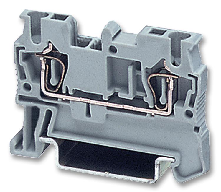 3031212 TERMINAL BLOCK, DIN RAIL, 2POS, 10AWG PHOENIX CONTACT