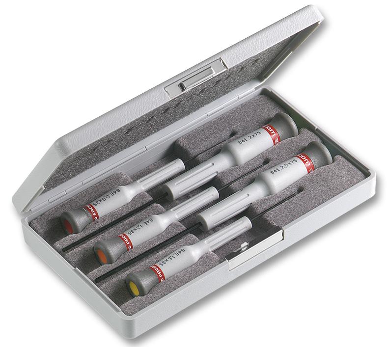 84E.J1 SCREWDRIVER SET, HEXAGON, 5PC FACOM