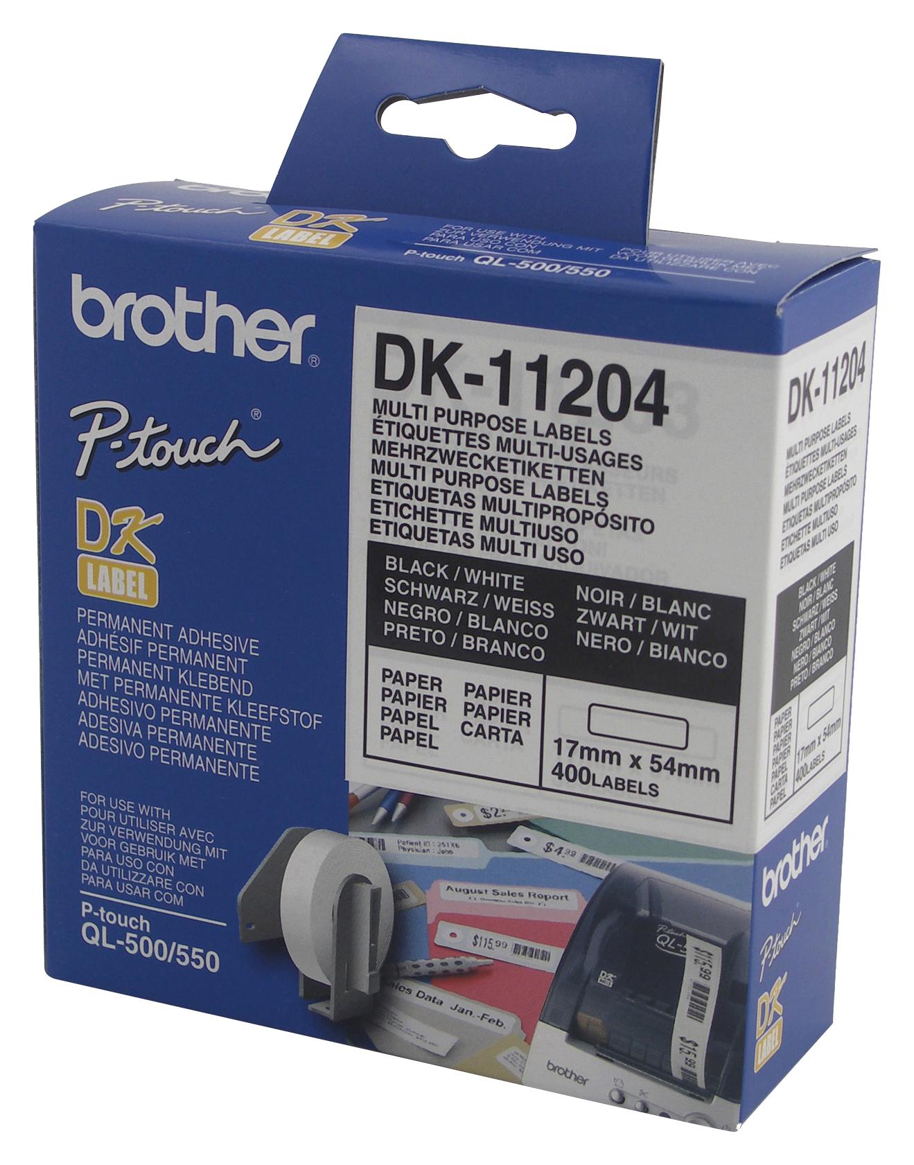 DK11204 LABEL, MULTI PURPOSE BROTHER