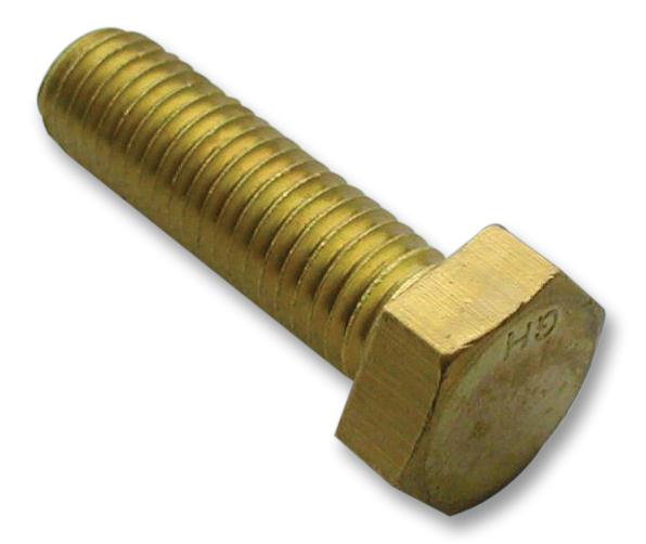 M510 HHBRSCS100- HEX SET, BRASS, M5X10, PK100 TR FASTENINGS