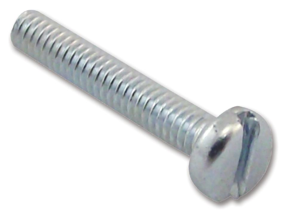 M5 16 PSSTMC Z100 SCREW, SLT, PAN, STEEL, BZP, M5X16,PK100 TR FASTENINGS