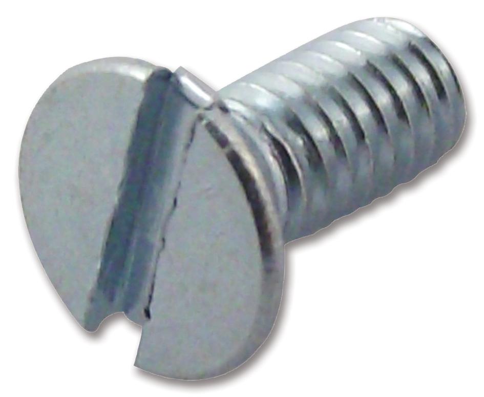 M510 KSSTMCZ100- SCREW, SLT, CSK, STEEL, BZP, M5X10,PK100 TR FASTENINGS
