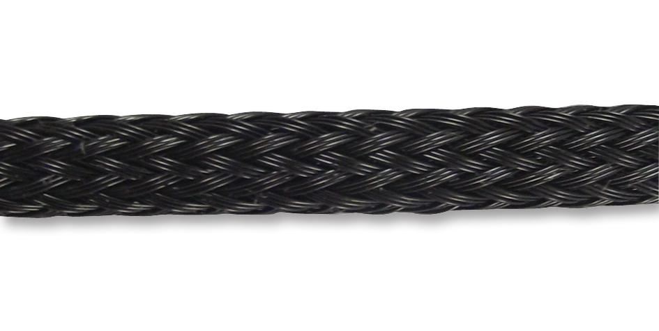 PP-04-0 SLEEVING, BRAID, BLACK, 100M PRO POWER
