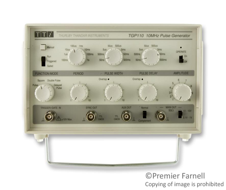 TGP110 GENERATOR, PULSE , 10MHZ AIM-TTI INSTRUMENTS