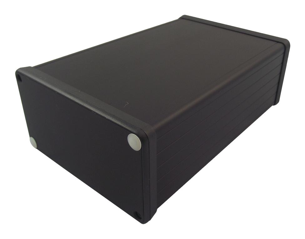 1455N1601BK BOX, BLACK, ALUMINIUM END PLATE HAMMOND