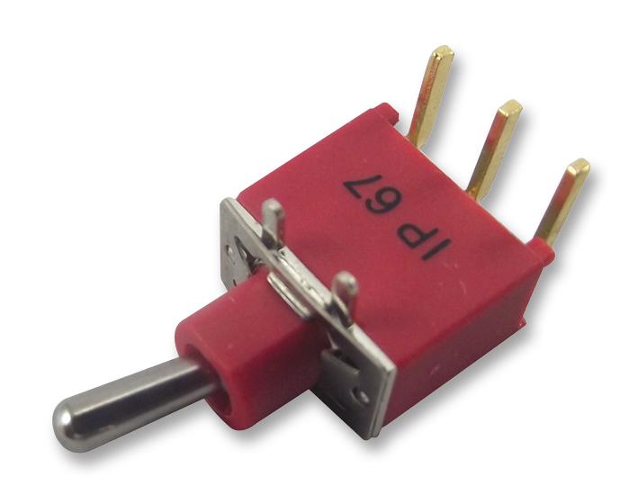1AS2T2B4M6RE SWITCH, PCB, SPDT, HORIZ MULTICOMP PRO