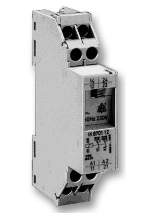 IK 8701.12 AC 50HZ 230V RELAY, DPDT, 230VAC, 16A DOLD