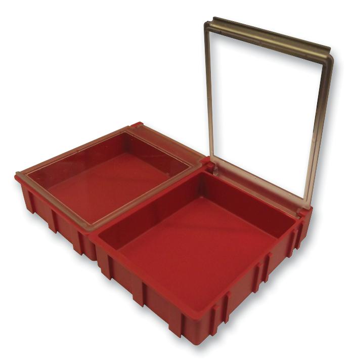 SMD-BOX N1-2-3-6-1 BOX, SMD, 16X12X15MM, B=RED, L=TRANSP LICEFA