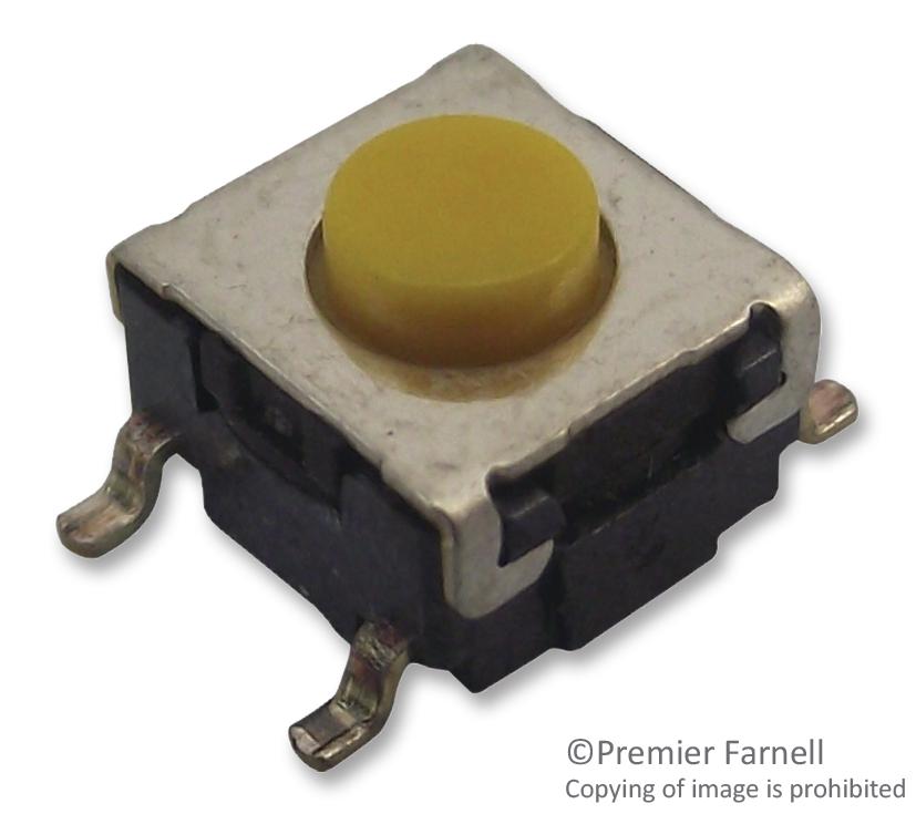 B3S-1002 SWITCH, SPST, 0.05A, 24VDC, SMD OMRON